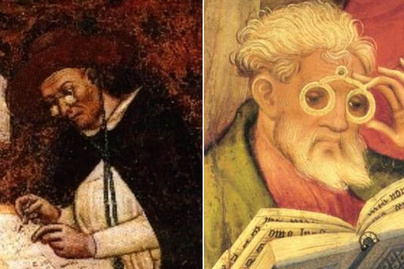 14. századi festmény örökíti meg az első szemüvegek egyikét: az ókorba nyúlik vissza a története