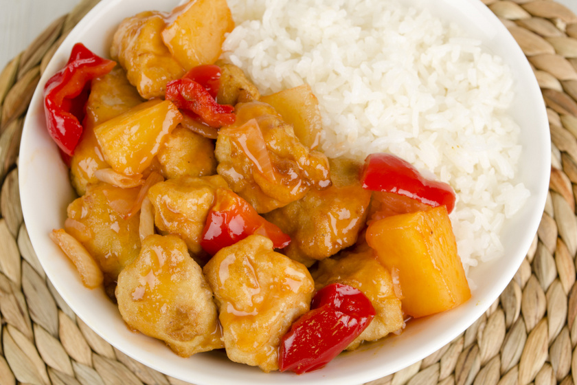 kínai édes savanyú csirke recept