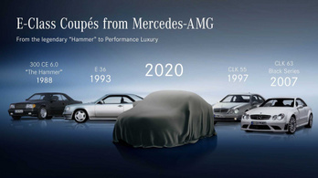 Új kétajtós Mercedesek jönnek a hónap végén