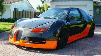 Egy amerikai férfi megmutatta: Civicből is lehet Bugattit csinálni