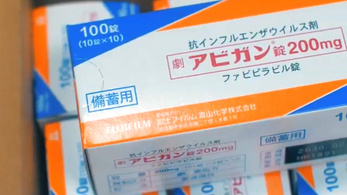 Megérkezett a japán Avigan gyógyszer tesztelésre Magyarországra