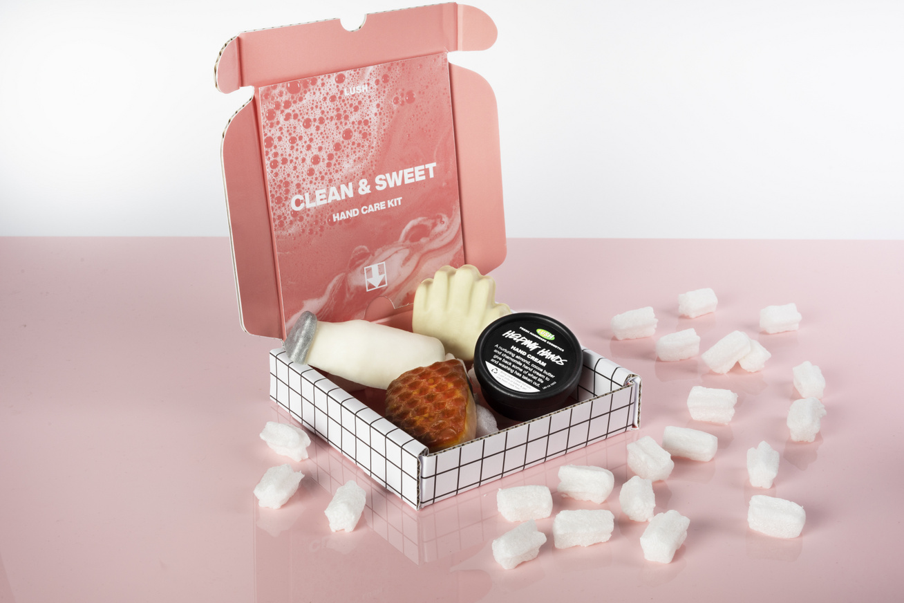 clean and sweet hand care set