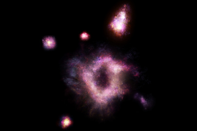 Nem mindennapi galaxist fedeztek fel: ezért különleges a kozmikus tűzgyűrű