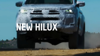 Álcázva mutatta meg a Toyota az új Hiluxot