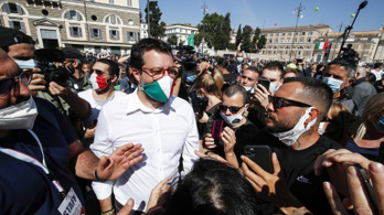 A Magyar Távirati Iroda kampányanyagot készített az olasz Matteo Salvininek