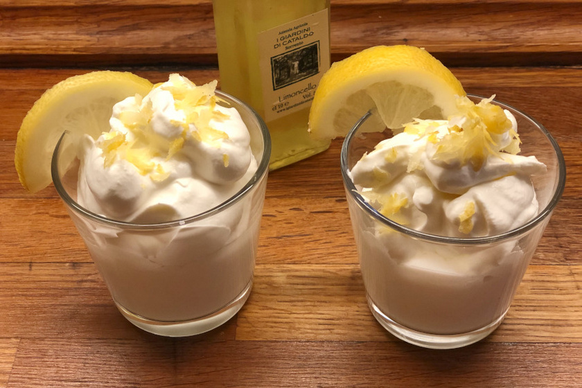 tejszínes citromkrém recept