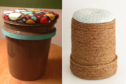 Régi műanyag vödörből trendi ülőke: így készítsd el saját kezűleg beltérre vagy a teraszra