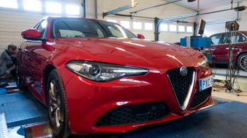 Totalcar Erőmérő: Alfa Romeo Giulia (2,0 Turbo MultiAir)