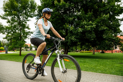 kerékpár bicikli nő sport