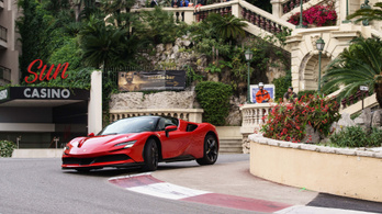 Itt a Ferrari akciófilmje Monacóból