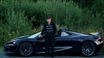 78 évesen 710 lóerős McLarent vezet a világ legvagányabb bácsija