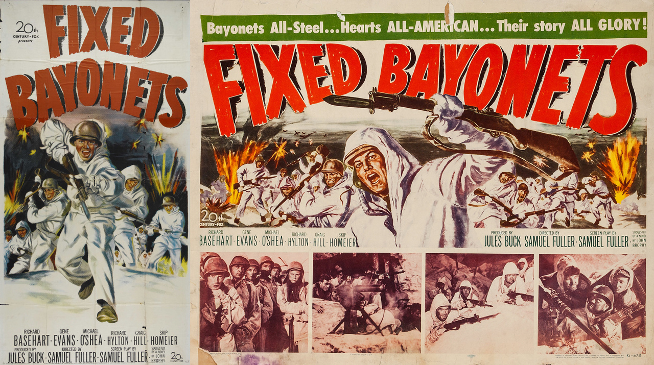 A képregények mellett természetesen az egész estés mozifilmek is folyamatosan közvetítették az amerikai hivatalos propagandát. 20th Century Fox 1951-es háborús kalandfilmje, a Samuel Fuller rendezte 