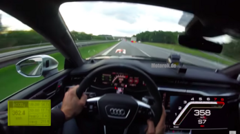 Ez a tuningolt Audi RS7 simán elérte a 363-as tempót a német autópályán