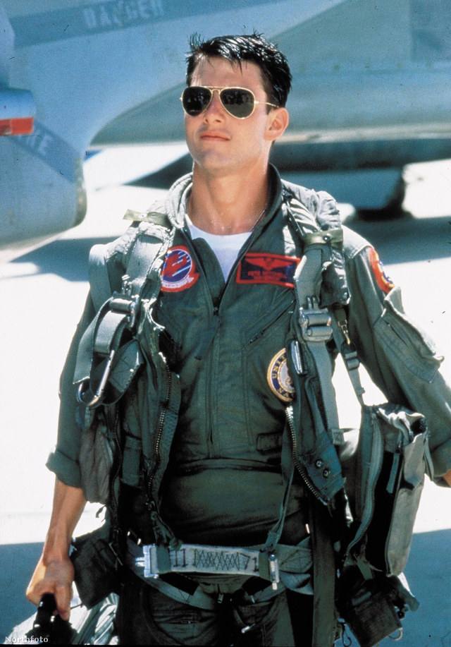 Tom Cruise egyik leghíresebb szerepében, a Top Gunban, szintén 1986-ban