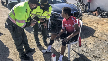 Edzés közben ütötték el a Giro- és Vuelta-győztes bringást