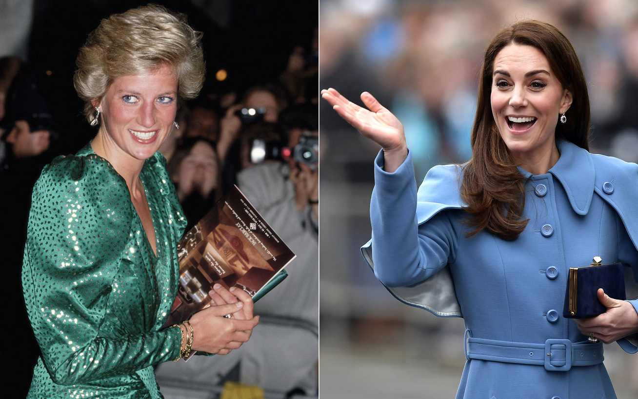 Katalin hercegné és Diana hasonlósága