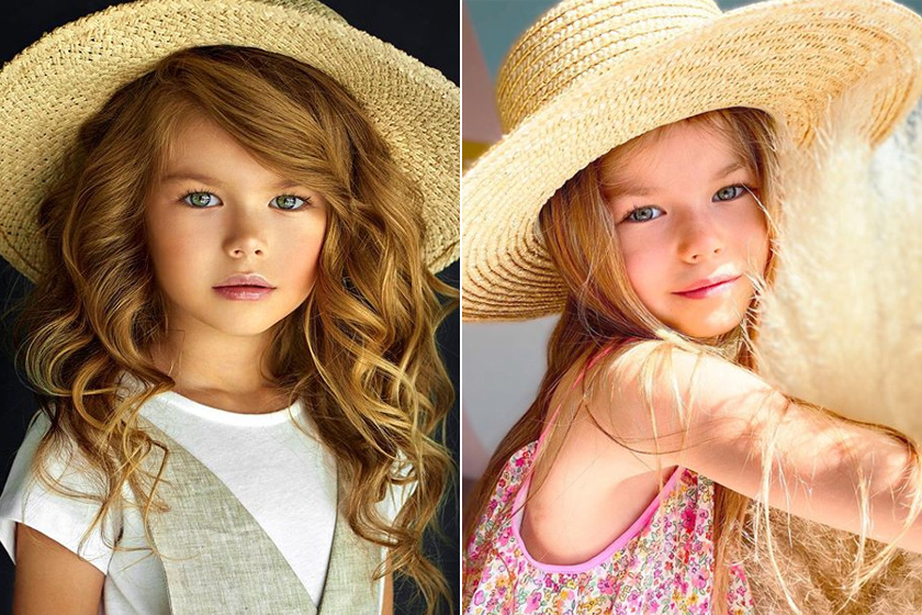 A 7 éves Alina a világ legszebb kislánya most: 4 éves kora óta modellkedik