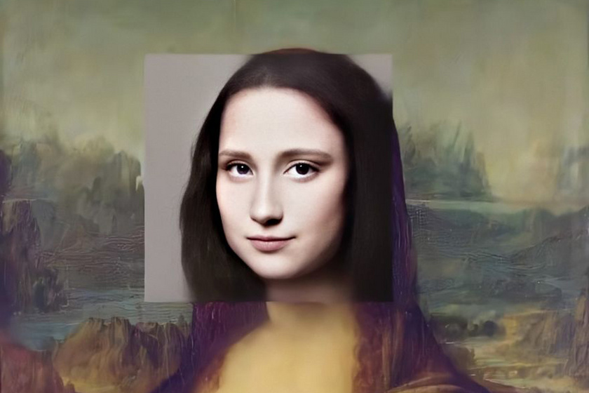 Mona Lisa fiatal, hús-vér nőként: különös így látni az ismerős arcot