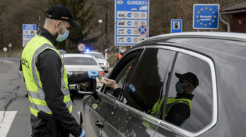 Szlovákia egy napra visszaállítja a határellenőrzést a vírus miatt