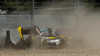 Ricciardo csúnyán megtörte a Renault-t a Stájer GP 2. edzésén