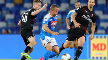 Döntetlen lett a Napoli-AC Milan rangadó