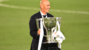 Zidane-nal eddig 19 meccsenként nyer kupát a Real Madrid