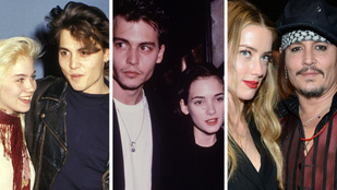 Johnny Depp 1983-tól Amber Heardig egyik kapcsolatból lépett a másikba. Mutatjuk, kikkel