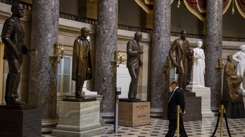 Eltávolítják a konföderációs szobrokat az amerikai kongresszus díszcsarnokából