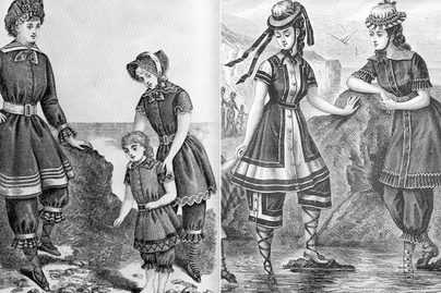 Miben strandoltak a 18-19. századi asszonyok? Fürdőruháik kicsit sem hasonlítottak a mai darabokhoz