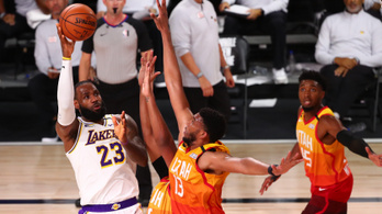 A Los Angeles Lakers nyerte a nyugati főcsoportot a buborékban