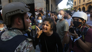 Meghalt egy rendőr a bejrúti zavargásokban