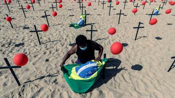 Brazíliában már meghaladta a 100 ezret a koronavírus miatt elhunytak száma