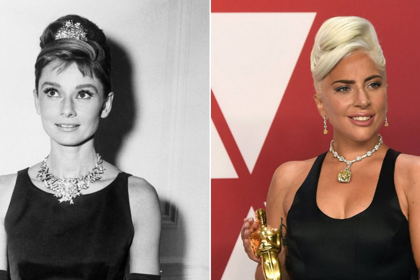 A híres gyémánt története, amit Lady Gaga előtt utoljára Audrey Hepburn viselt