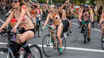 Kösz, koronavírus: Elmarad az idei pucér kerékpáros felvonulás Philadelphiában
