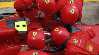 Körökig kikapcsolt biztonsági övvel vezetett Leclerc a Spanyol Nagydíjon