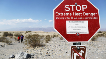 Újabb melegrekord dőlt meg az amerikai Halál-völgyben
