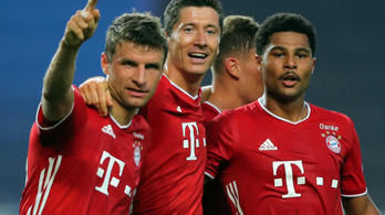A Bayern félgőzzel is legyőzte a Lyont, újra BL-döntős
