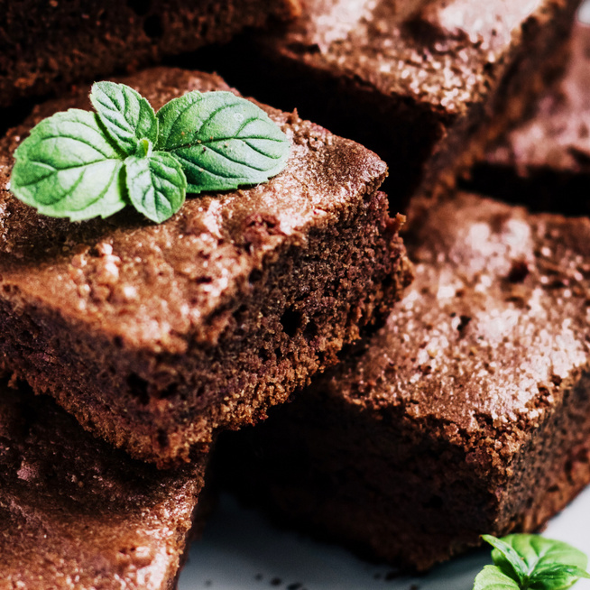 Krémes nutellás brownie – Vaj helyett mogyorókrém teszi puhává