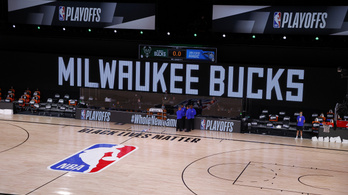 Bojkott az NBA-rájátszásban, a rasszista elnyomás ellen tüntetve nem jelent meg a meccsén a Milwaukee Bucks