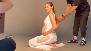 Vannak sima terhesfotók, és vannak Gigi Hadid terhesfotói