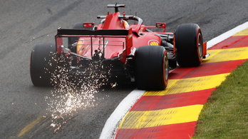Katasztrofálisan kezdte a Ferrari a Belga Nagydíjat