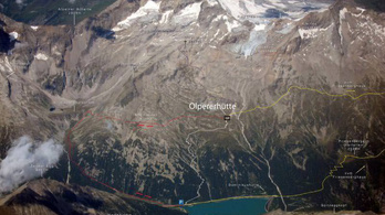 Helikopterrel hoztak le egy részeg turistát az Alpok egyik csúcsáról