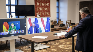 Uniós vezetőkkel tárgyalt Orbán Viktor