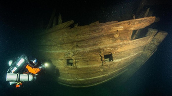 400 éves hajóroncsot találtak a Balti-tenger mélyén