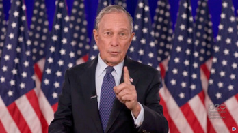 Michael Bloomberg százmillió dollárral támogatja Joe Biden kampányát