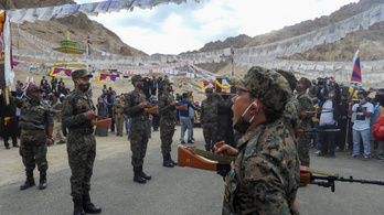 Titkos tibeti hadsereg a kínai határnál