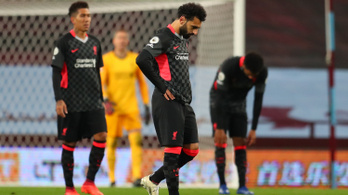Tönkreverte a bajnok Liverpoolt az Aston Villa