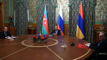 Több mint tíz óra tárgyalás után tűzszünetben állapodott meg Azerbajdzsán és Örményország