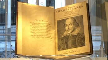 A világ legdrágább könyve egy Shakespeare-kötet