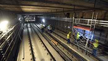 Januárban folytatódhat M3-as metróvonal alagútfelújítása